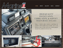 Tablet Screenshot of marine1inc.com